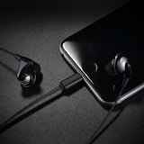 Wired Lightning Connector Headphoneswith Volume Control Compatible with iPhone 7/6/6s/iPad