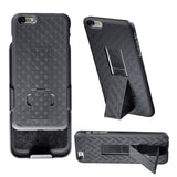 iPhone 6S Belt Clip and Gray Phone case with kickstand